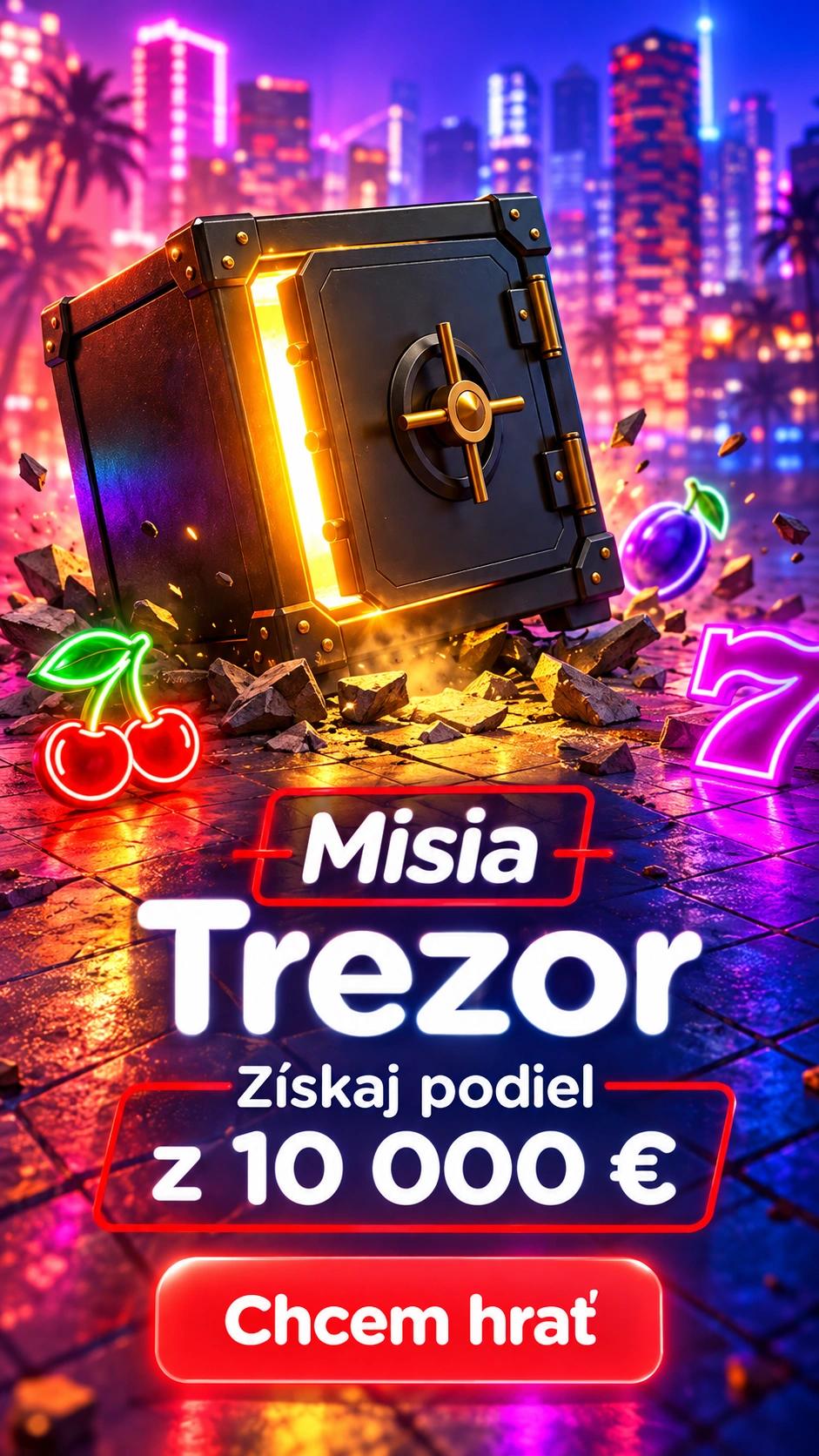 Náhľad partnerskej vstupnej stránky Tipos Casino